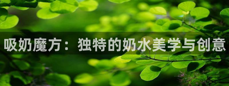 国家队动漫樱花动漫：吸奶魔方：独特的奶水美学与创意